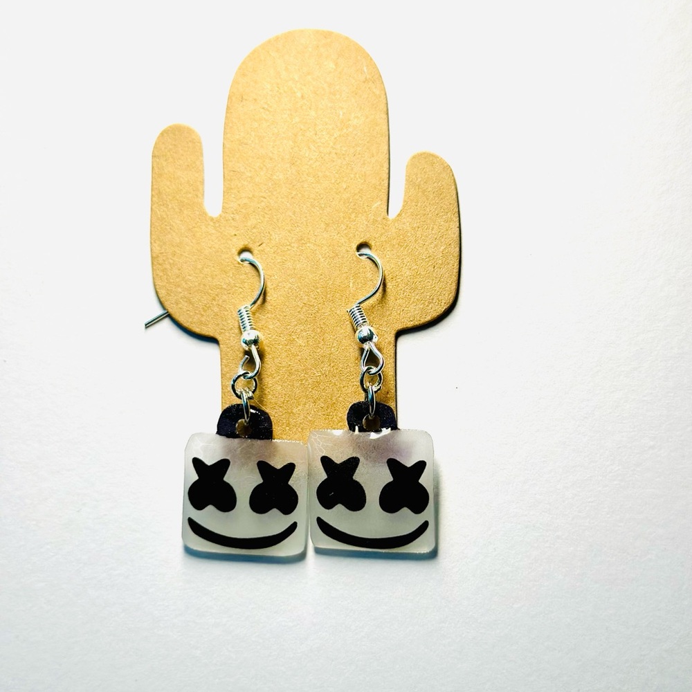 Marshmello earrings